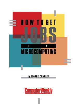 cover image of How to Get Jobs in Microcomputing